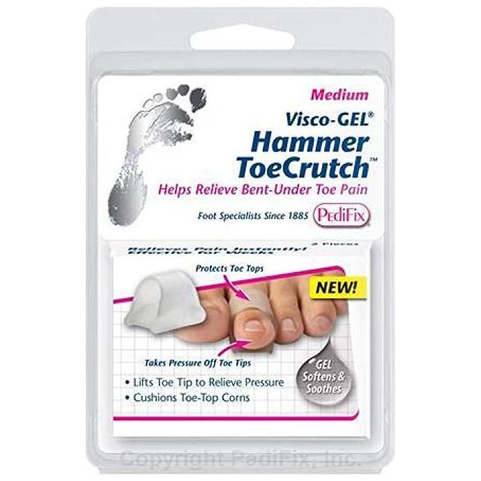 PediFix Visco Gel Hammer ToeCrutch - 2 Pieces Medium