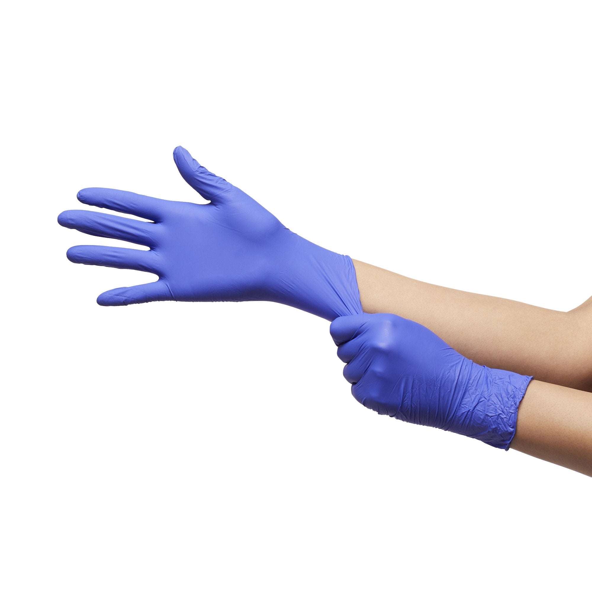 McKesson Confiderm® 3.0 Nitrile Exam Glove, Medium, Blue 14-6N34EC