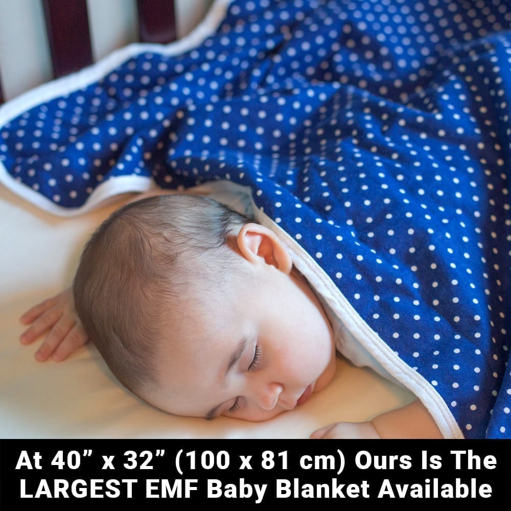 SYB EMF Protection Baby Blanket – SaferBody™ Silver Shield