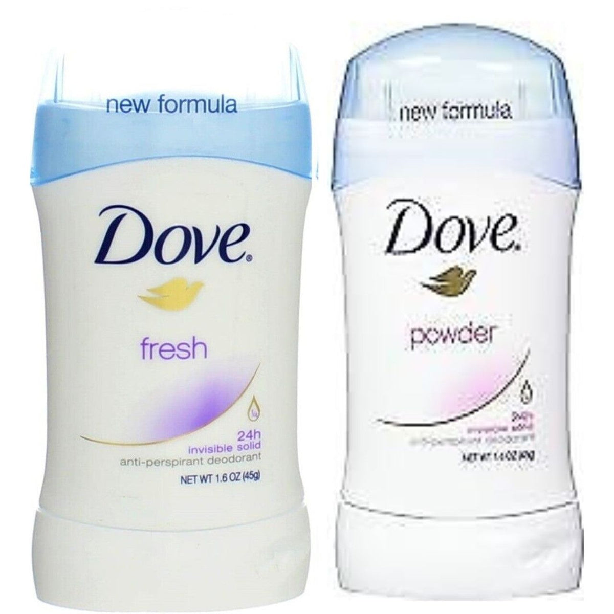 Dove Invisible Solid Antiperspirant Deodorant Stick Fresh, 1.6 Oz