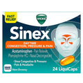 Vicks Sinex Severe Sinus Pressure, Pain, Congestion LiquiCaps