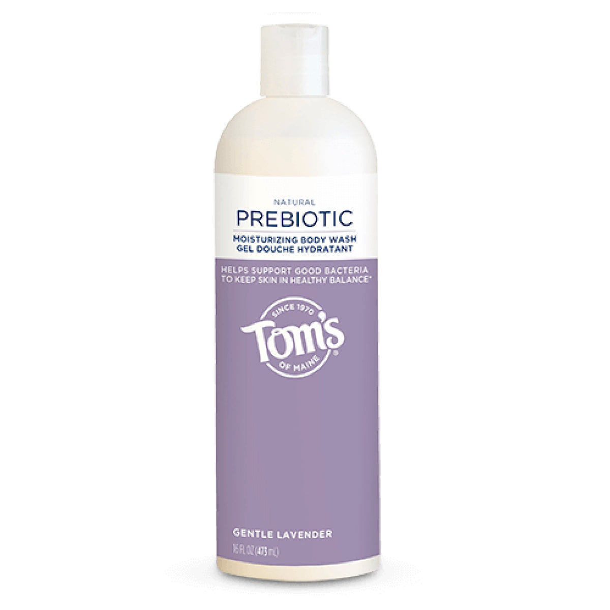Tom's of Maine Prebiotic Body Wash Lavender 16 Oz
