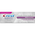Crest 3D White Brilliance Advanced Whitening Technology Toothpaste, Mesmerizing Mint, 4.1 Oz