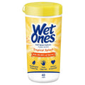 Wet Ones Antibacterial Hand Wipes, Tropical Splash Scent – 40ct Canister