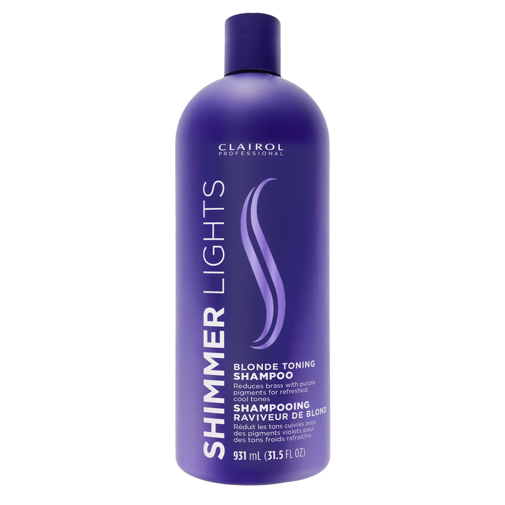 Clairol Professional Shimmer Lights Shampoo Blonde & Silver 31.5 Fl. Oz