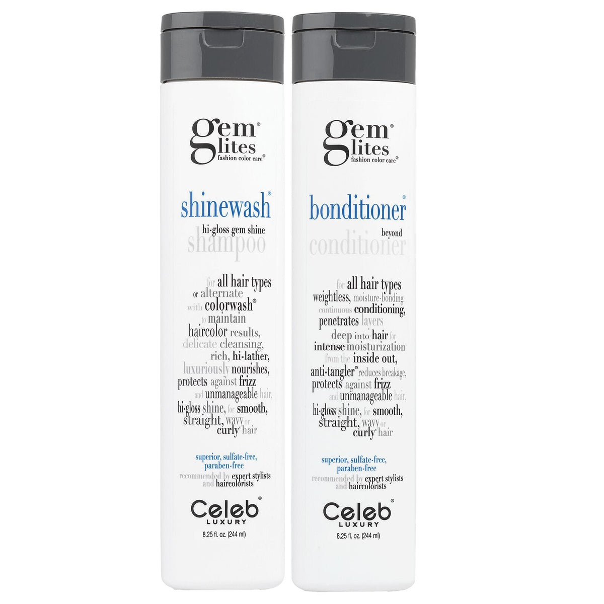 Celeb Luxury Gem Lites SHINEWASH SHAMPOO, 8.25 Oz
