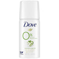 Dove 0% Aluminum Deodorant Spray Cucumber & Green Tea, Travel Size