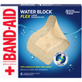Band-Aid Brand Water Block Flex Waterproof Adhesive Pads, Large