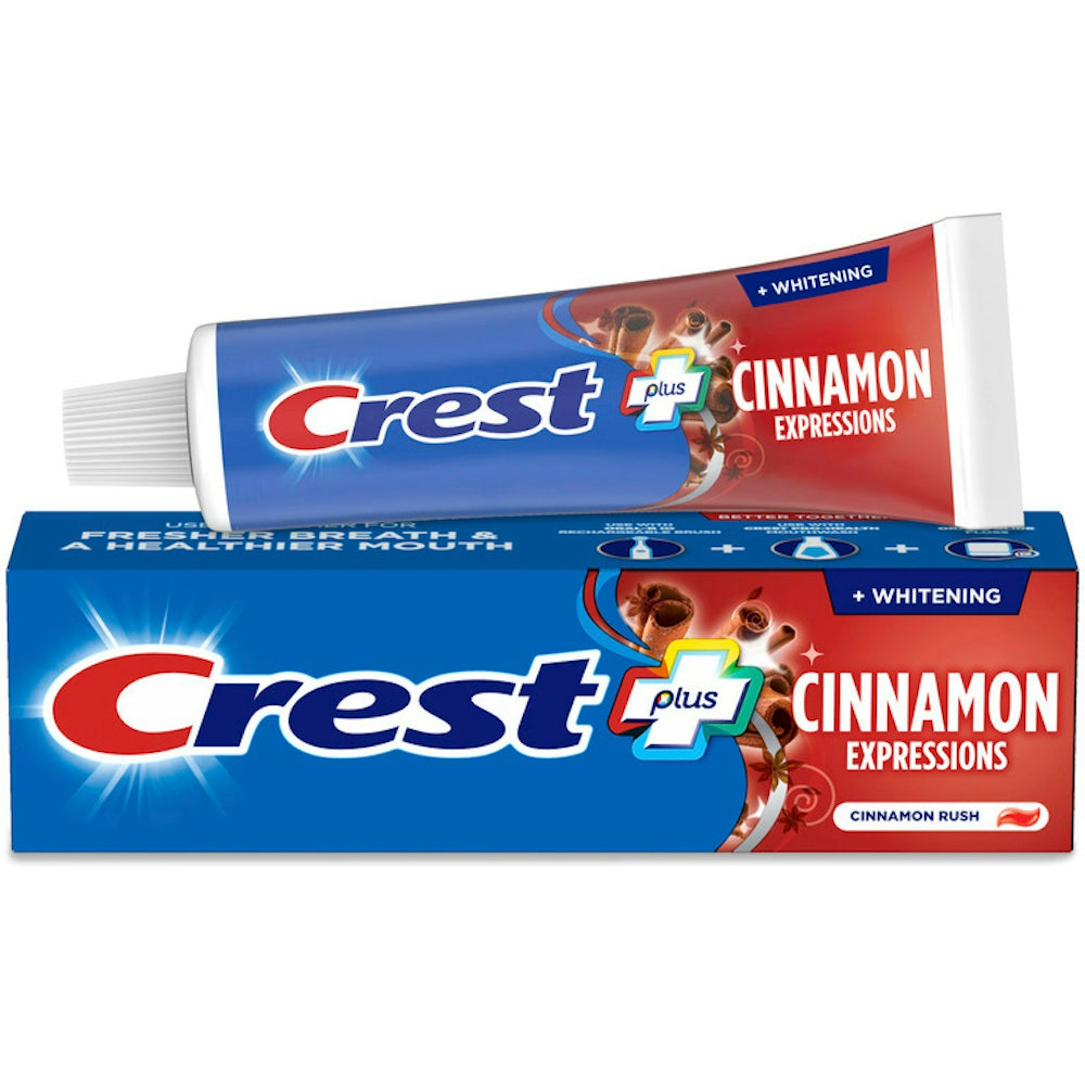 Crest® Complete 0.243% Whitening Cinnamon Toothpaste, 5.4 oz