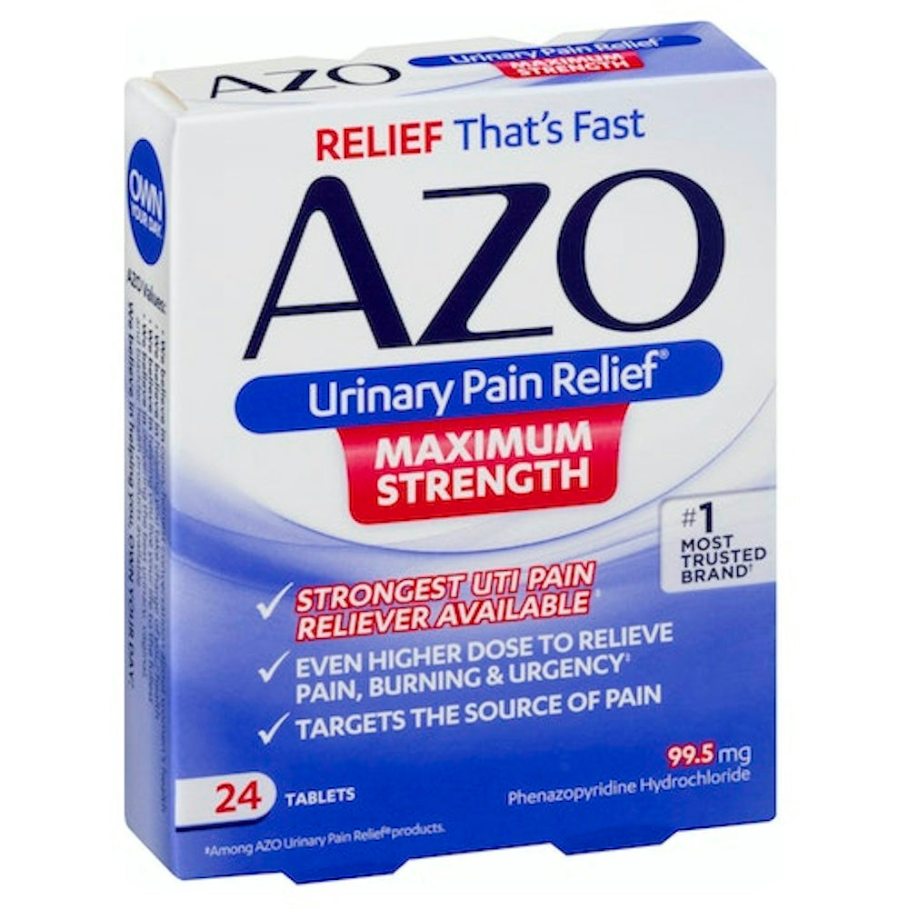 AZO® Urinary Pain Relief Maximum Strength Tablet, 24 EA