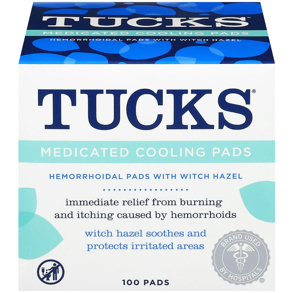 Tucks Medicated Cooling Hemorrhoid Pads 100 ct