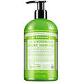 Dr. Bronner's Organic 4-in-1 Pump Soap Sugar 12 Fl Oz Lemongrass Lime