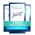 Secret Clinical Strength Invisible Solid Antiperspirant And Deodorant For Women  1.6oz