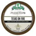 Stirling Soap Co. Texas on Fire Shave Soap Jar 5.8 oz
