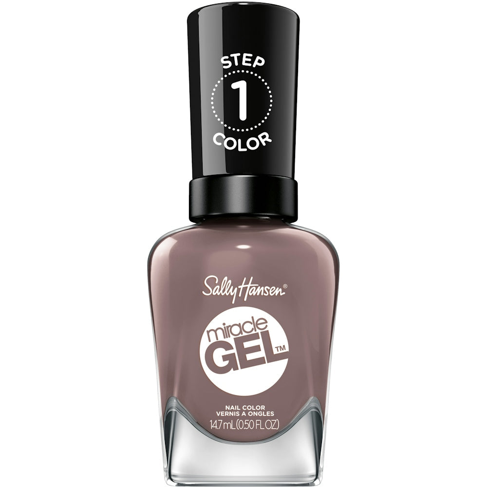 Sally Hansen Miracle Gel 205 To The Taupe Nail Polish 0.5 Oz