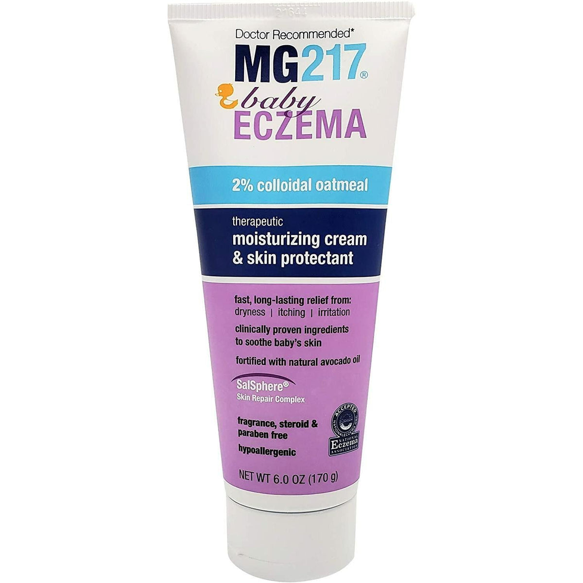 Mg 217 Baby Eczema Moisturizing Cream, 6 Oz