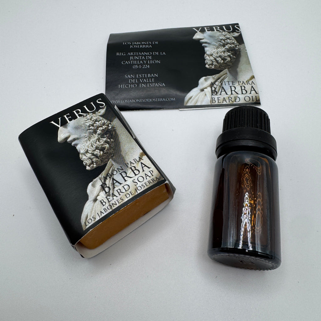 Los Jabones de Joserra Beard Soap & Oil Travel Kit 3.5oz