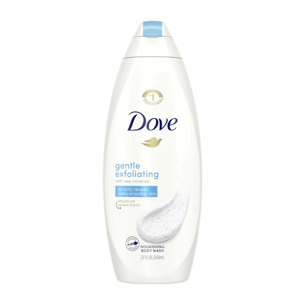 Dove Body Wash, Gentle Exfoliate, Sea Minerals 20 Fl Oz