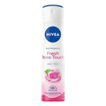 Nivea Fresh Rose Touch Antiperspirant Spray, 150 Ml