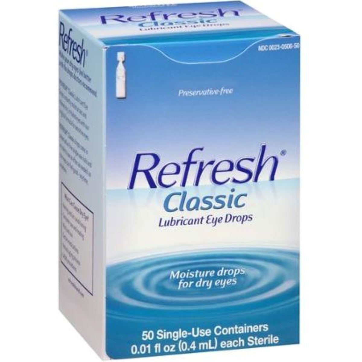 Refresh® Classic Lubricant Eye Drops – Preservative-Free (Single-Use Containers)