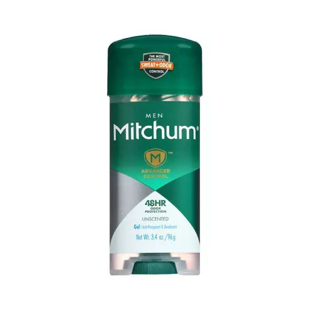 Mitchum Anti Perspirant & Deodorant Clear  Gel Unscent 3.4 Oz