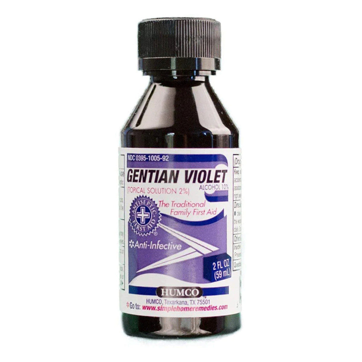 Humco Gentian Violet  2 2 Oz