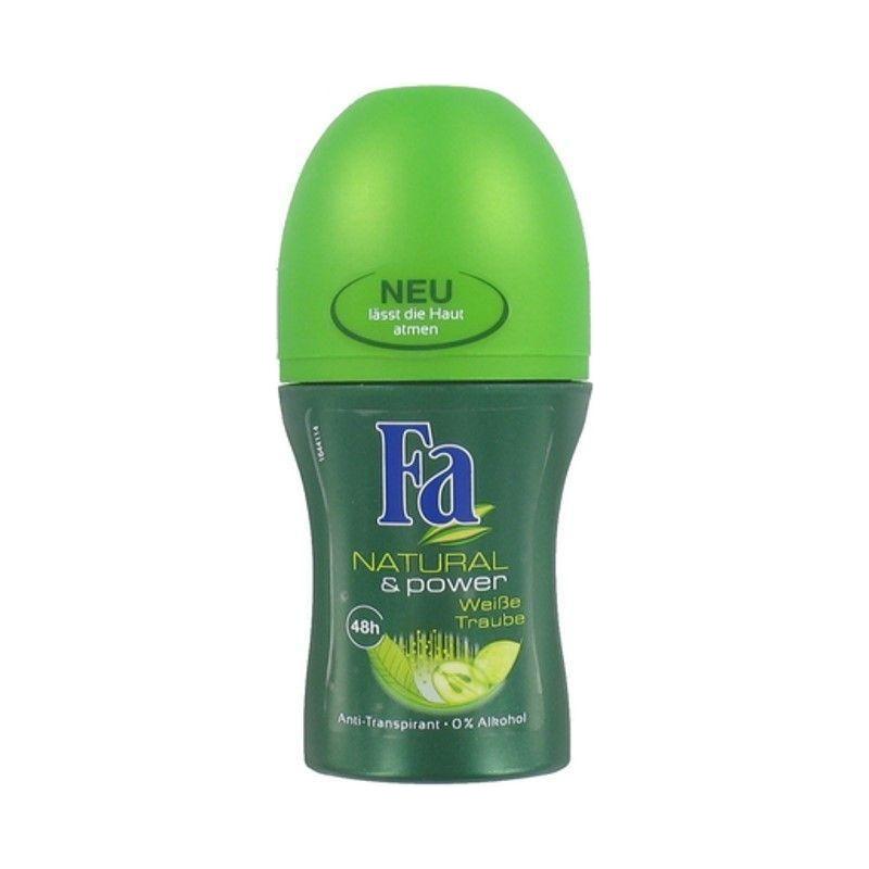 Fa Natural & Power White Grape 48h Roll-On Deodorant 50ml