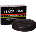 Madina African Black Soap Cocoa Butter With Vitamin E 3.5 Oz