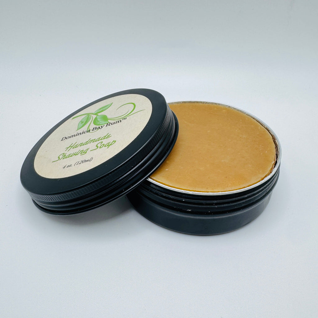 Dominica Bay Rum Handmade Shaving Soap 4 Oz