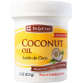De La Cruz Expeller Pressed Coconut Oil For Dry Skin And Hair Moisturizer 2.2 Oz