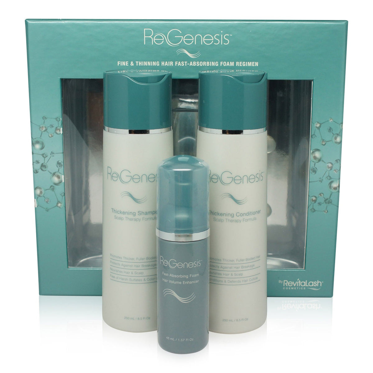 ReGenesis Fino Y El Adelgazamiento Del Cabello, De Rápida Absorción De Espuma Regimin