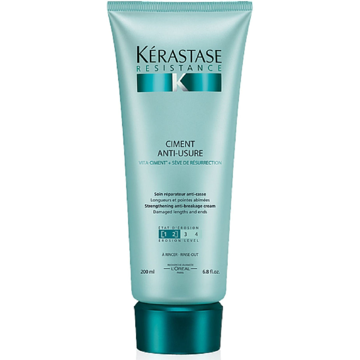 Kerastase Resistencia Ciment Anti-usure El Fortalecimiento De La Anti-rotura De La Creme, 6.8 Oz (Pack De 6)