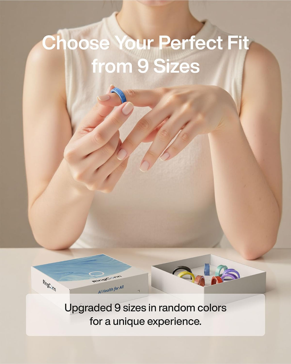 RingConn Gen 2 Air Sizing Kit – Find Your Perfect Smart Ring Size