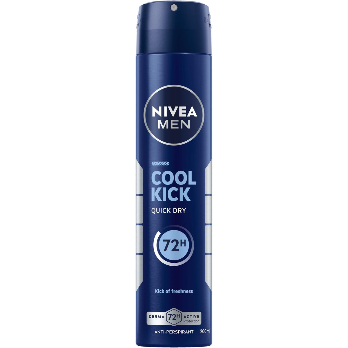 NIVEA MEN Deodorant Spray for Men Cool Kick Fresh Scent 72h 200ml