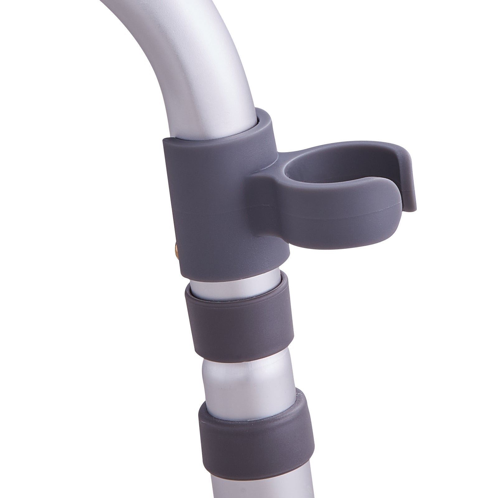Shower Chair 360 Degree Swivel Padded PU Seat Aluminum 300 LB Blue