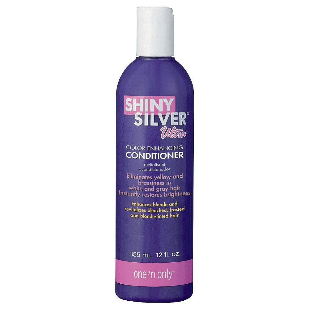 One N' Only Shiny Silver Ultra Color Enhancing Conditioner, 12 Oz