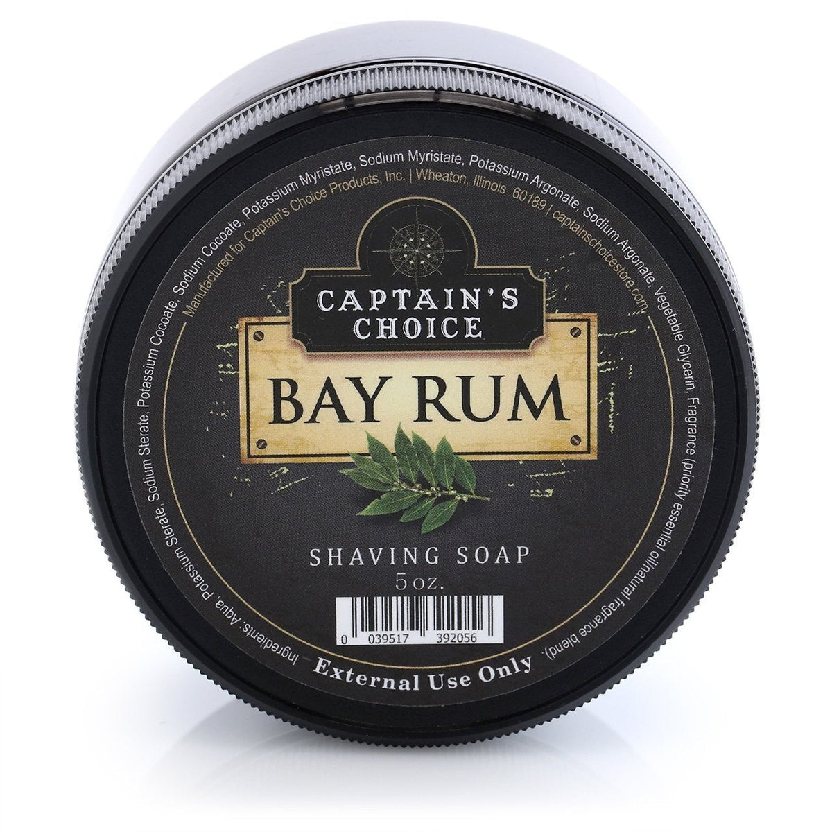 Captain's Choice S Shaving Soap Bay Rum