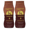 Coppertone Tanning Defend & Glow Sunscreen With Vitamin E Lotion SPF 8, 8 Fluid Ounces