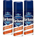 Barbasol Sensitive Skin Thick & Rich Shaving Cream For Men, Travel 2oz
