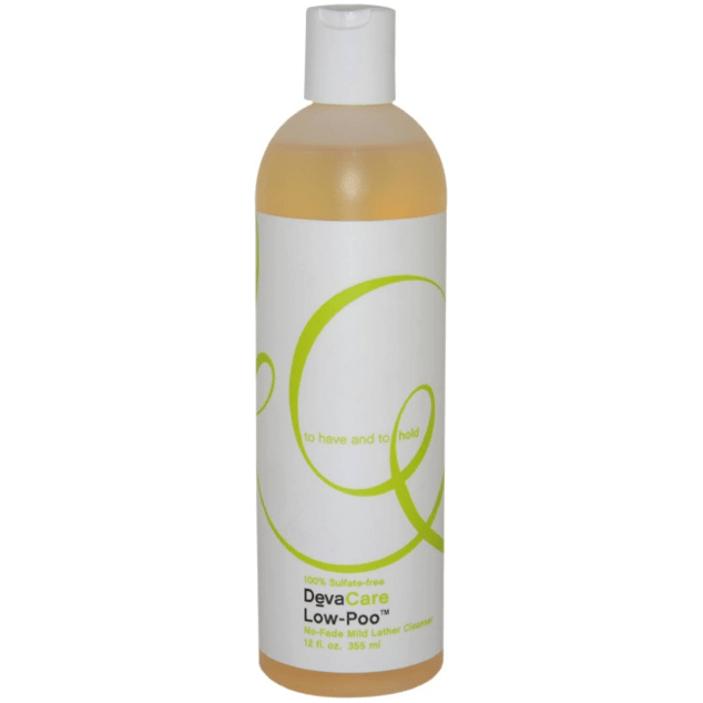 DevaCare Low-Poo No-Fade Mild Lather Cleanser 12 oz