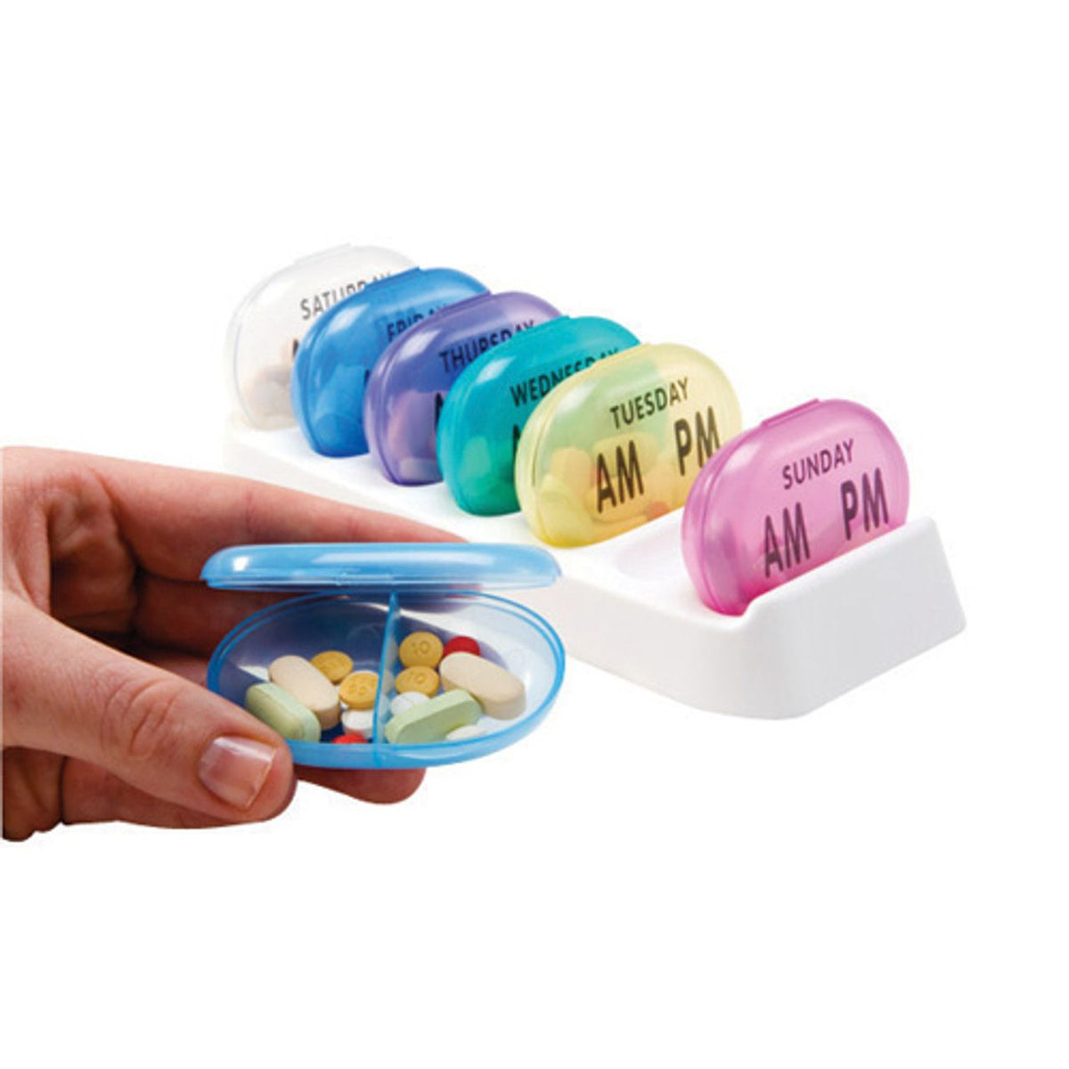 Apex Pocket Med Pack With 7-Day Tray, 1 Tray