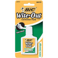 BiC Bi C Wite Out White Extra Coverage Correction Fluid 0.7 Fl Oz