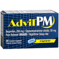 Advil Pm Pain Reliever/Nighttime Sleep Aid, Coated Caplets
