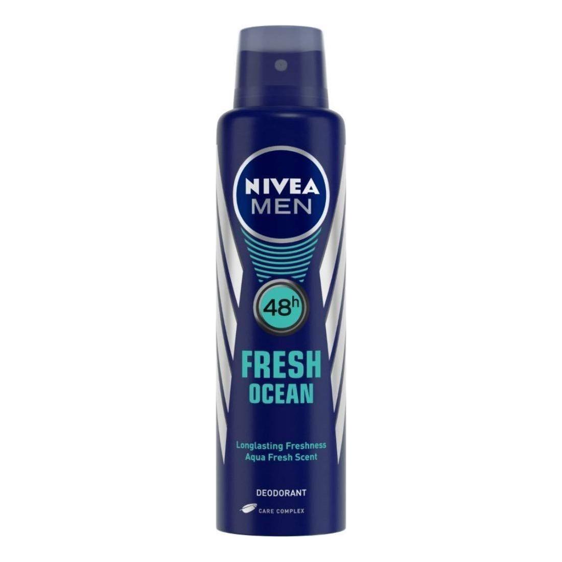 Nivea Deodorant Men Fresh Ocean 48 Hour Spray 150ml
