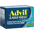 Advil Pain Reliever/Fever Reducer 200Mg Liqui-Gels 20Ct