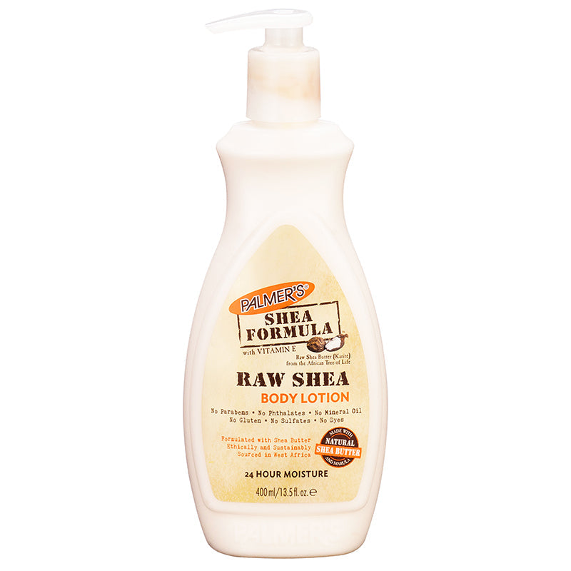 Palmer's Shea Butter Formula Raw Shea Nourish Body Lotion with Pump, 13.5 fl oz