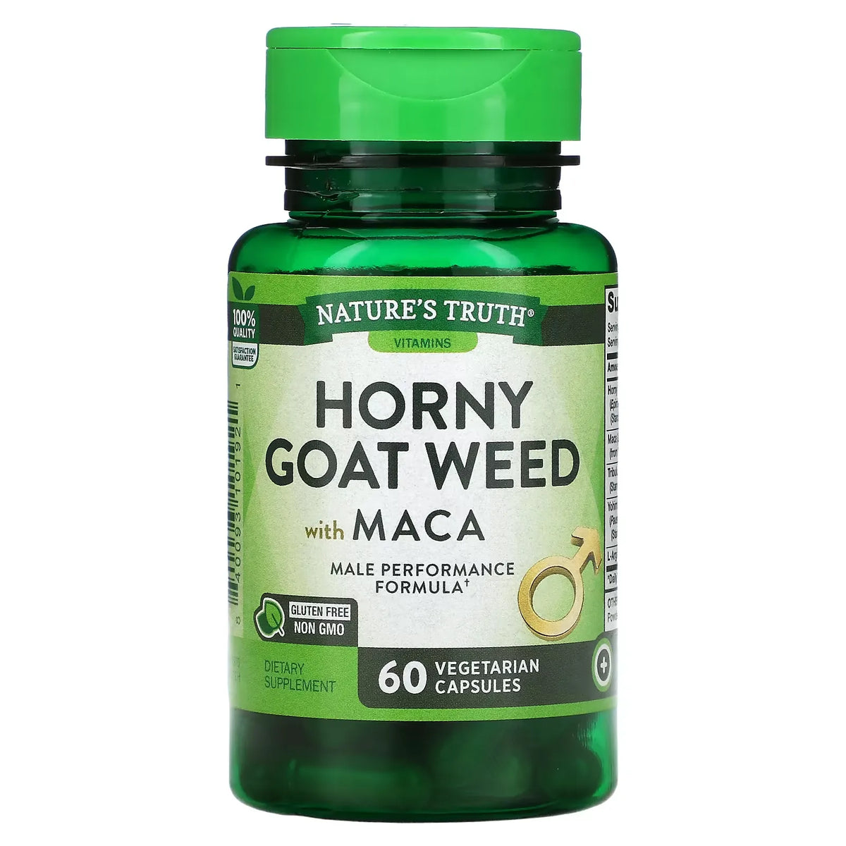 Nature's Truth Capsules With Maca Horny Goat Weed