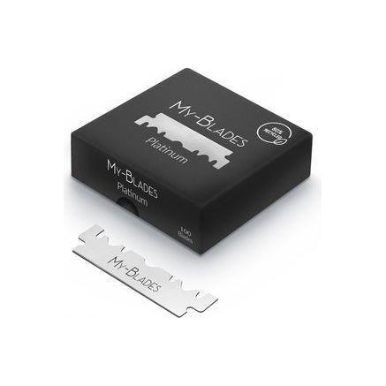 My-Blades Platinum Single Edge Razor Blades 100 ct