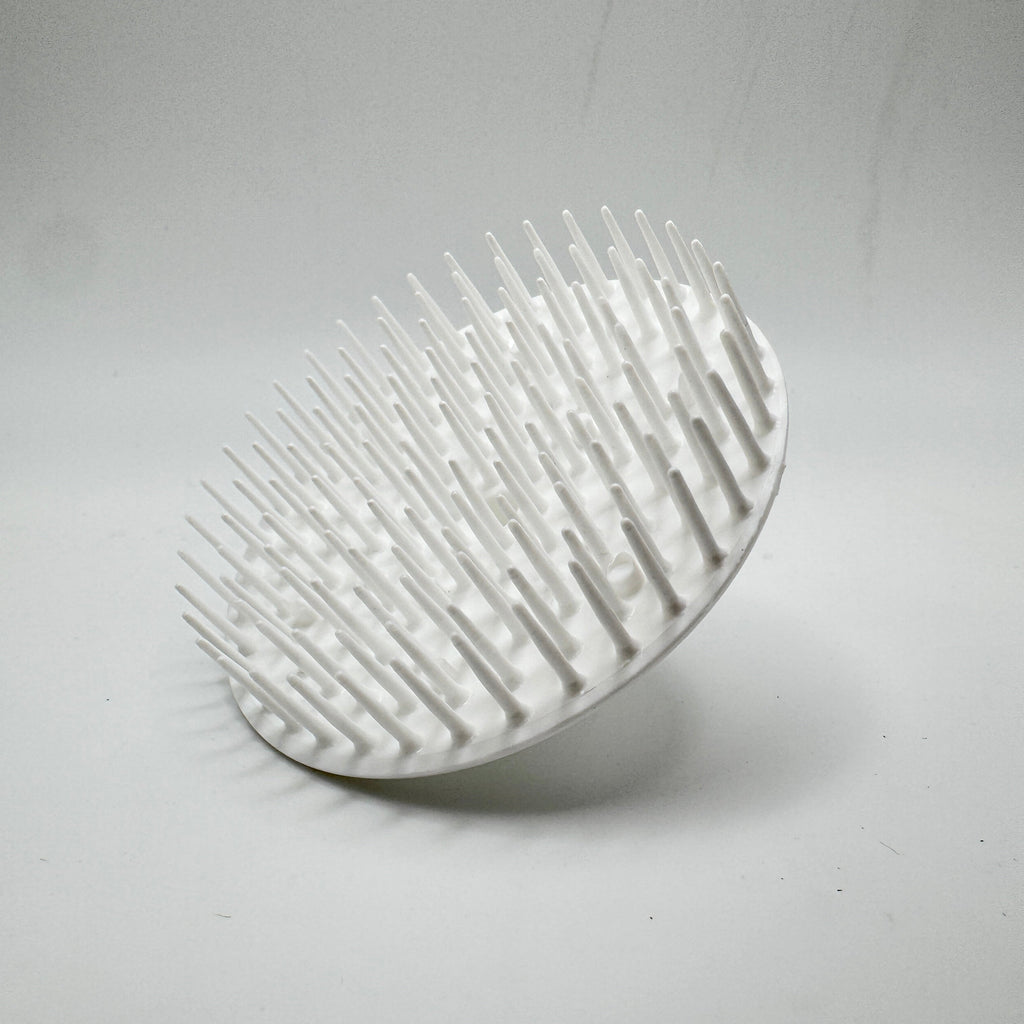 Balloid Brosse Massage Plastic Shampoo Brush - White
