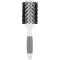 Ceramic Barrel Round Boar Bristle Hair Brush for Thick Hair